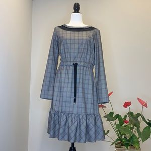 FINAL SALE! Tenax plaid dress, size 10